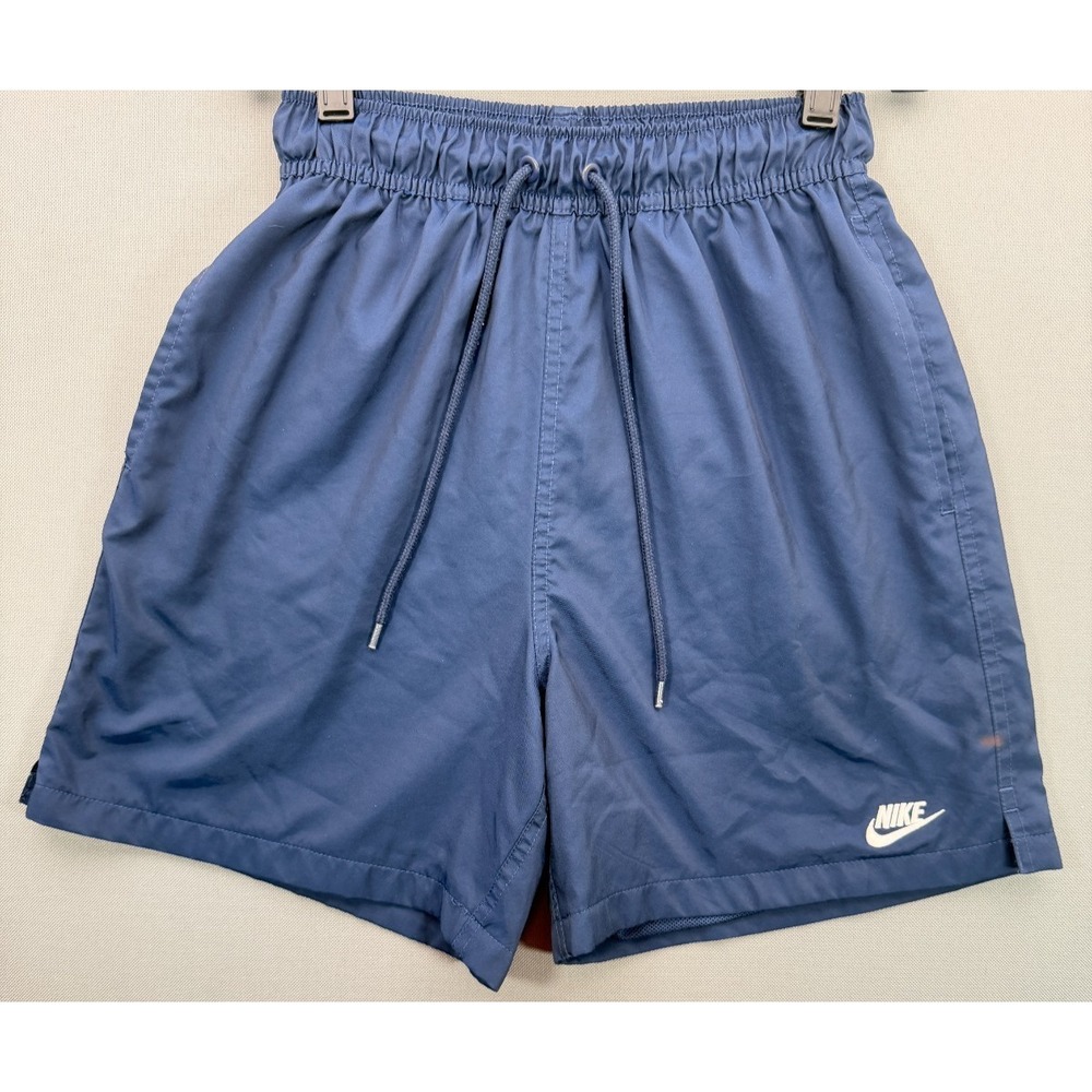 Nike Sportswear Woven Lined Flow Shorts Navy Blue FN3307-410 | Mens Size XS